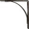 Ekena Millwork Morris Steel Bracket, Antiqued Warm Silver 3"W x 12"D x 12"H BKTM03X12X12MOAWS - alternate 8